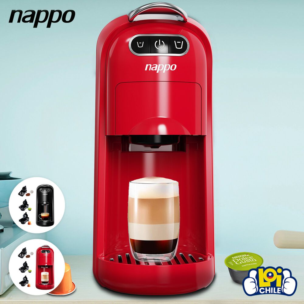 Cafetera 3 En 1 Nappo 1400w Compatible Dolce Gusto Nespresso image number 14.0