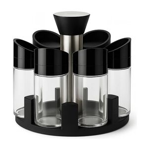 Set De 6 Especiero| Giratorio 360