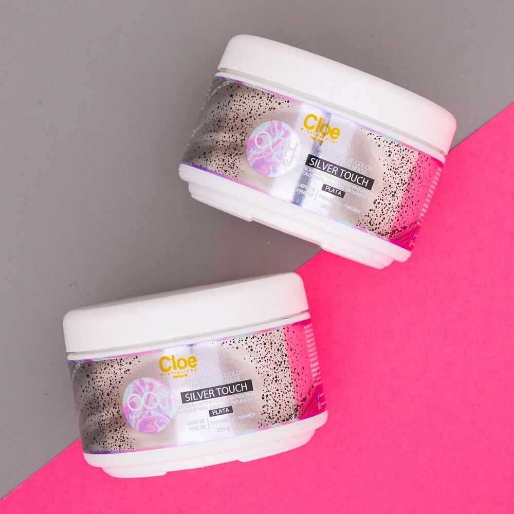 Máscara Ooh My Color Silver Touch Cloe 270gr image number 2.0