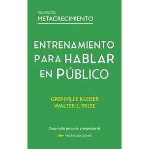 Entrenamiento Para Hablar P&uacute;blico