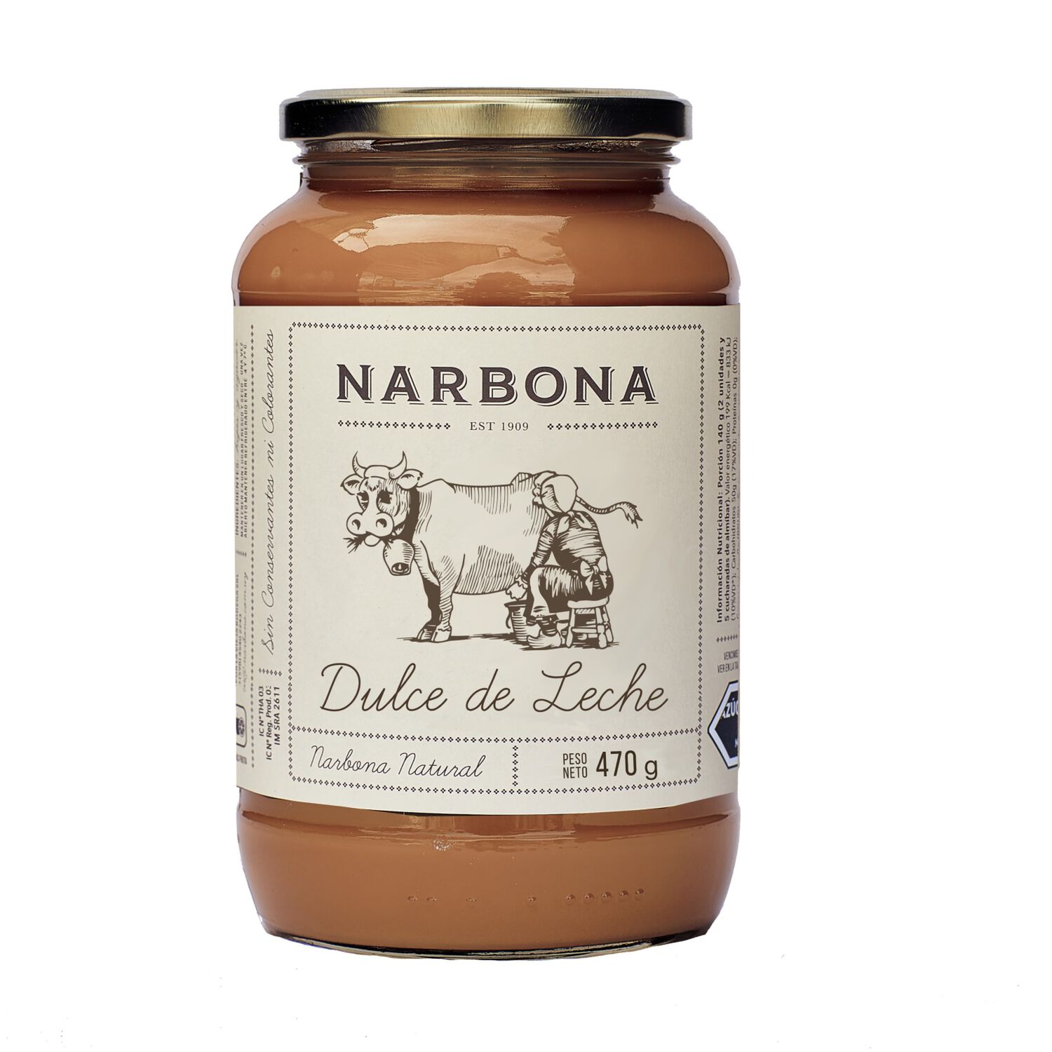 Dulce De Leche Narbona 1 X 470g image number 0.0