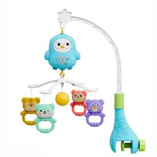 M&oacute;vil Musical Cuna Beb&eacute; Giratorio Luces Sonidos Juguetes