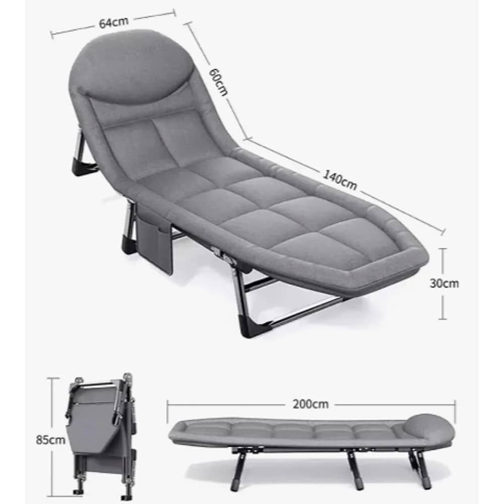 Cama Campa&ntilde;a Outdoor Plegable Acolchado image number 1.0