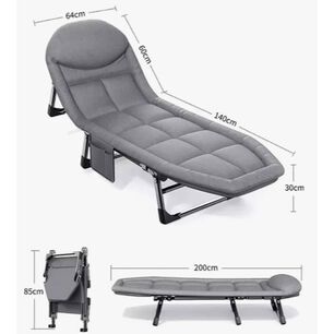 Cama Campa&ntilde;a Outdoor Plegable Acolchado