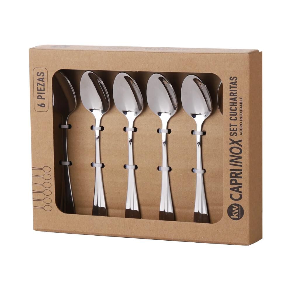 Set De Cucharitas Kw Capri / 6 Piezas image number 1.0