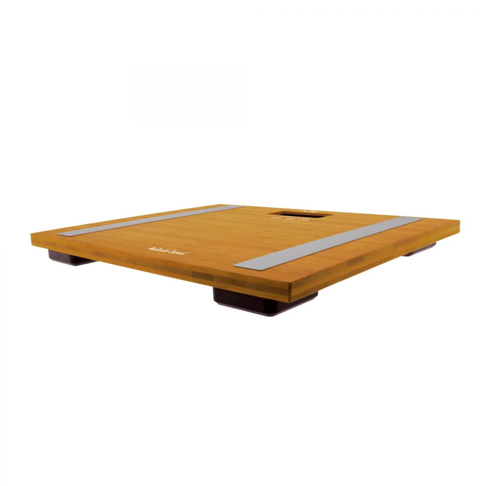 Elegante Analizador Fitness Con Superficie De Bambú Natural Marca Jata image number 2.0