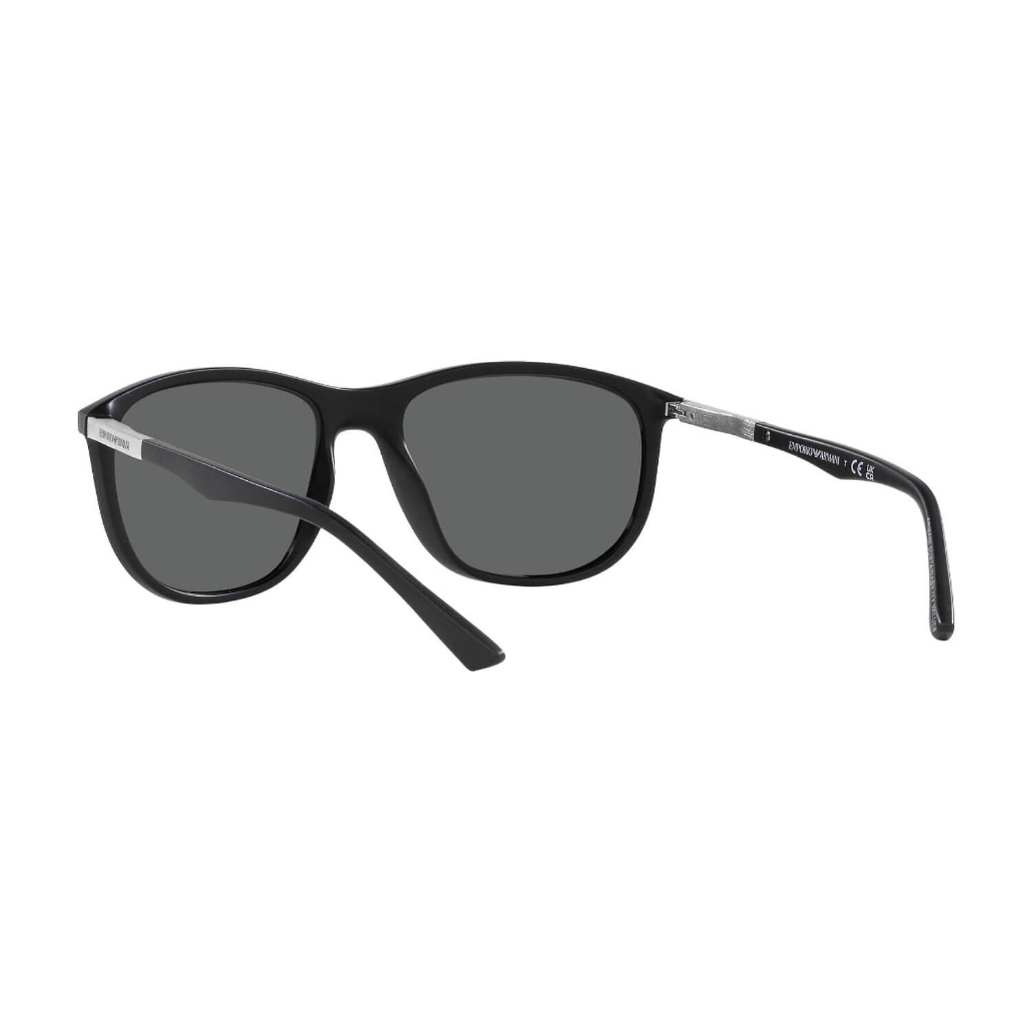 Lentes De Sol Matte Black Emporio Armani image number 5.0