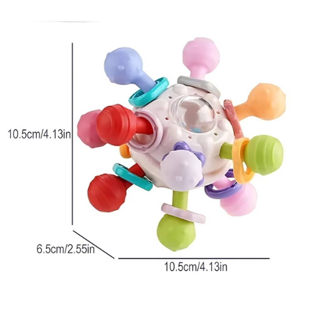 Pelota De Agarre Juguete Sensorial Estimulaci&oacute;n Para Bebes image number 4.0