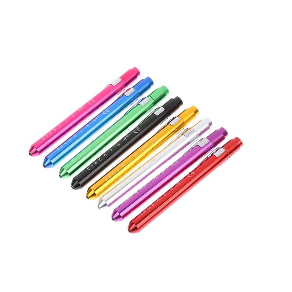 Linterna Tipo Lapiz Regla Led Metal Aluminio De Bolsillo Para Ojos image number 7.0