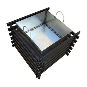 Fogón Brasero Fierro Terraza 53x53x45 Cm