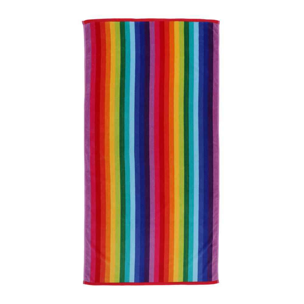 Toalla De Playa Casaideal Jacquard Arcoiris 25 / 80 X 160 Cm image number 0.0