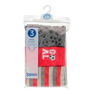 Slips Ni&ntilde;o Topsis / 3 Unidades