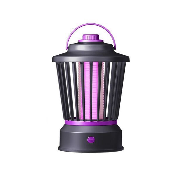 L&aacute;mpara El&eacute;ctrica Anti Mosquitos Uv Negra