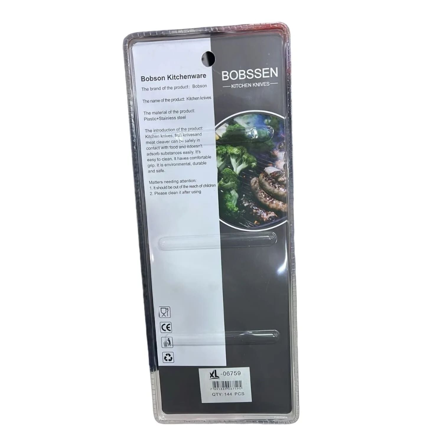 Pack X 3 Set Parrillero 2 Cuchillos Y Tenedor 25 Cm image number 2.0