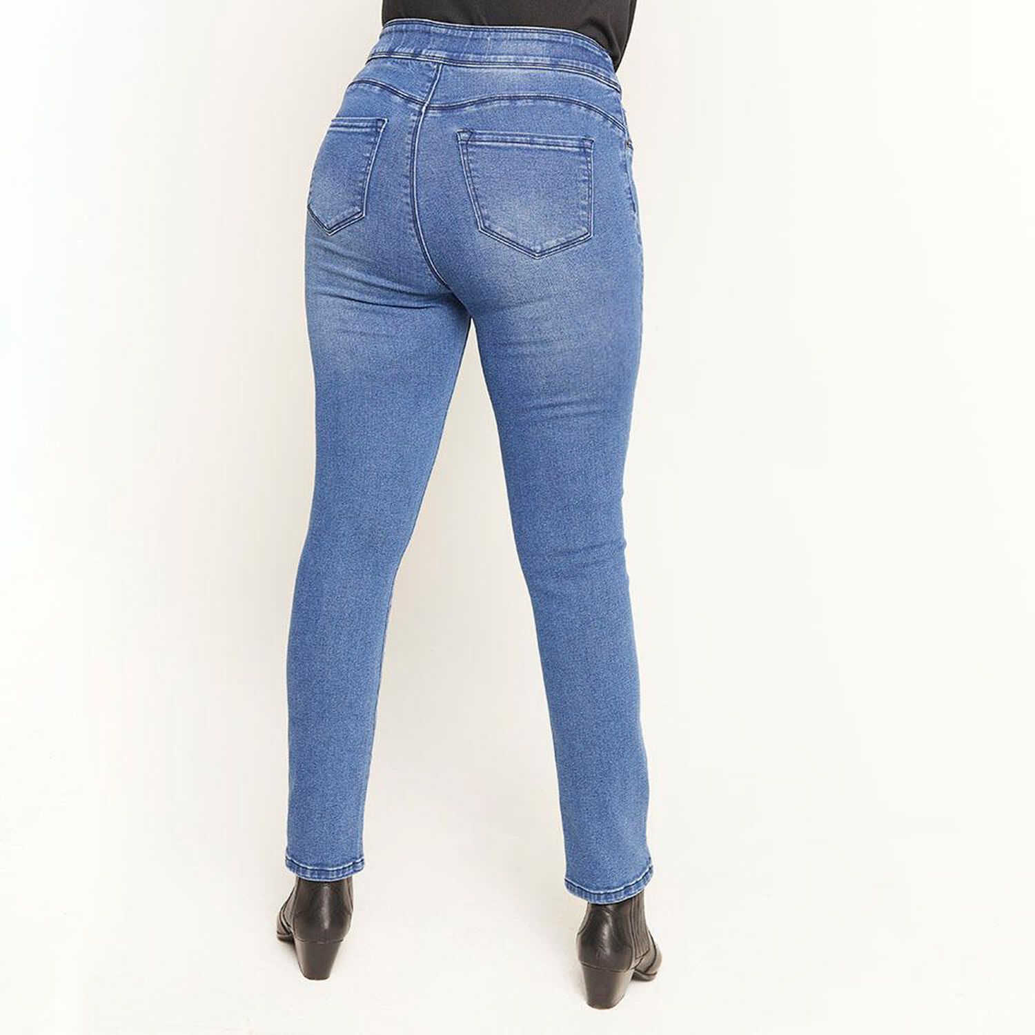 Jegging Pretina Ancha Tiro Medio Mujer Geeps image number 2.0