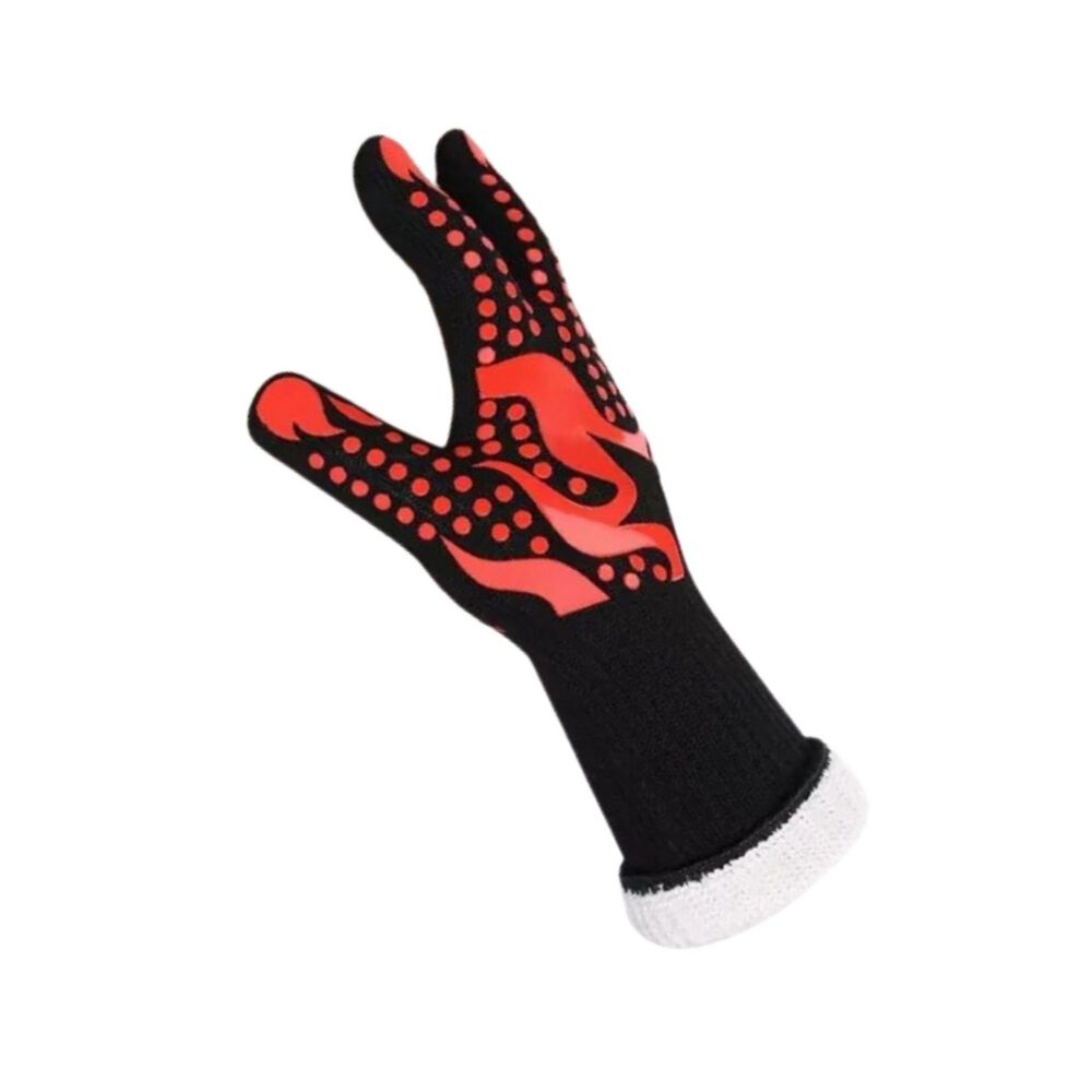 Par Guantes Cocina Alta Temperatura Asado Parrilla Bbq image number 3.0