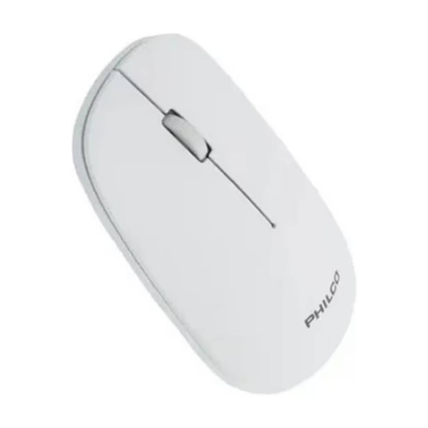 Mouse Inalambrico Usb 3 Botones 1600 Dpi Blanco image number 1.0