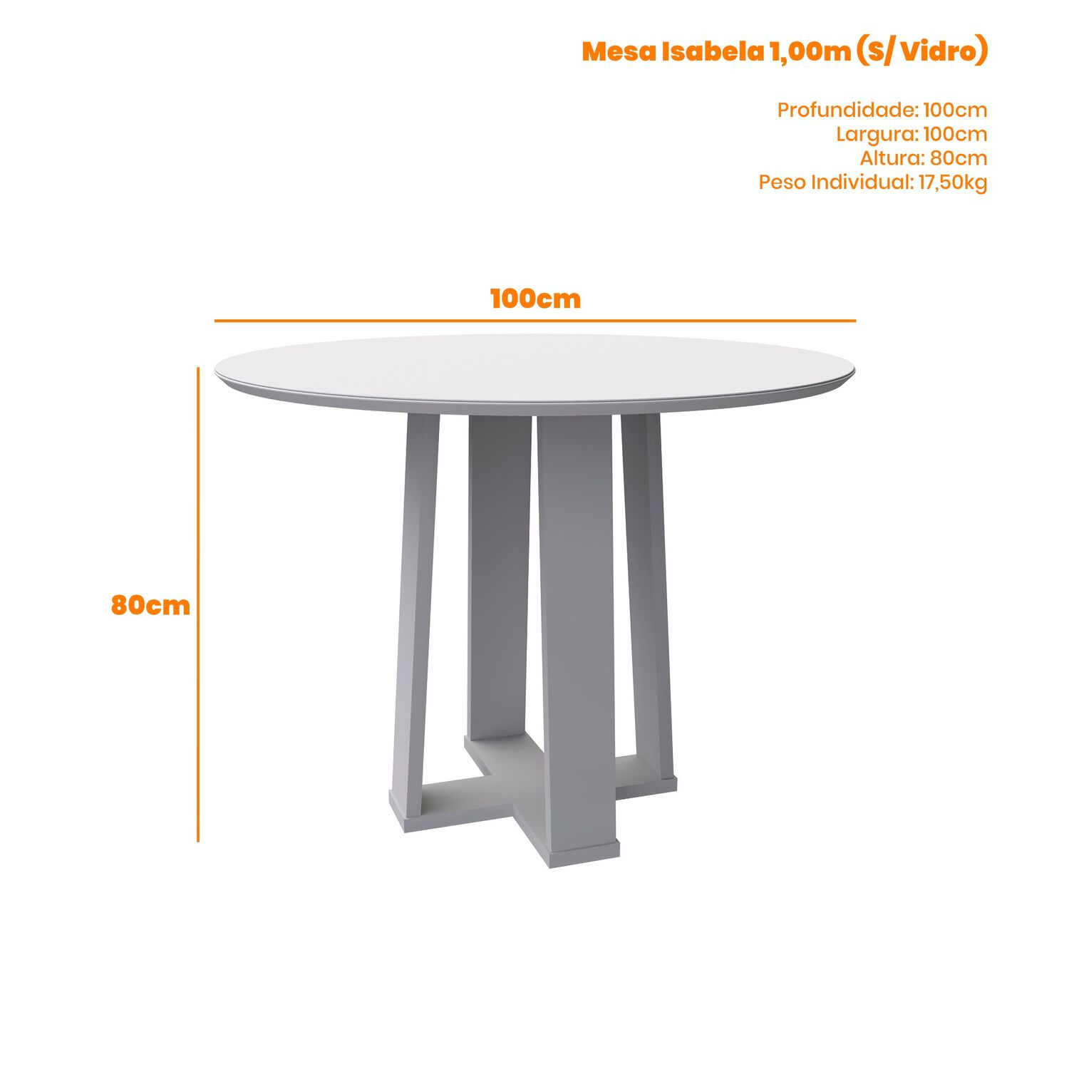 Juego De Comedor Ravello 100x100 Cm 4 Sillas Beige image number 2.0