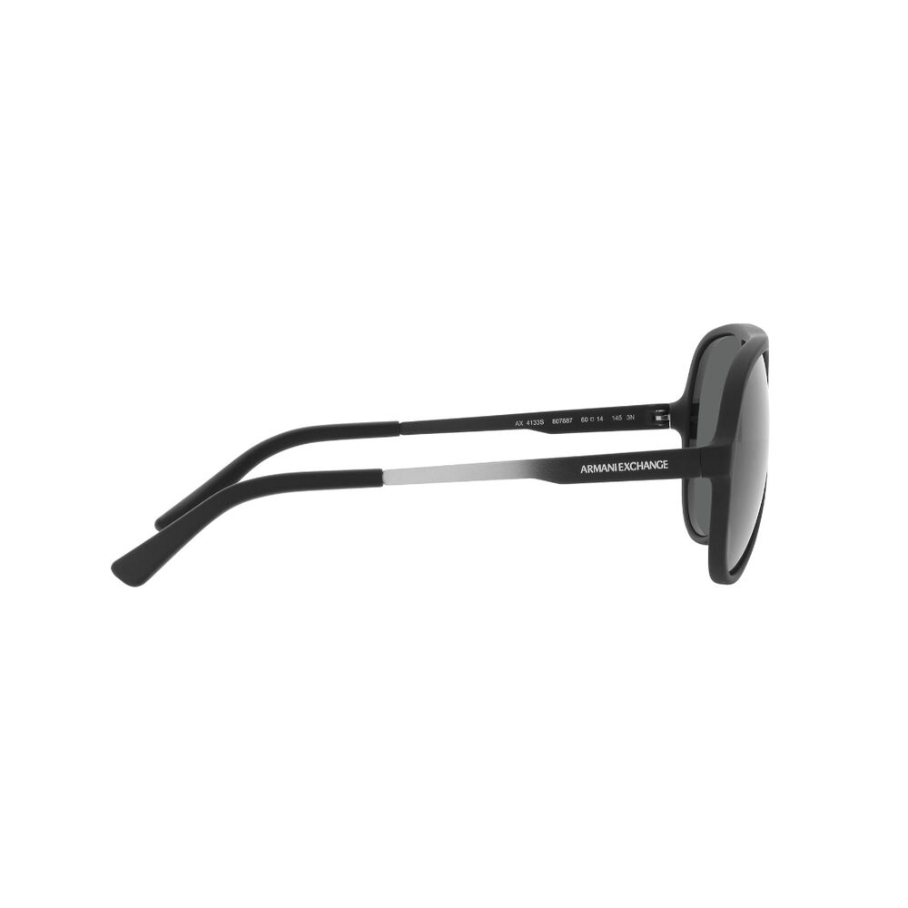 Lentes De Sol Matte Black Armani Exchange image number 9.0