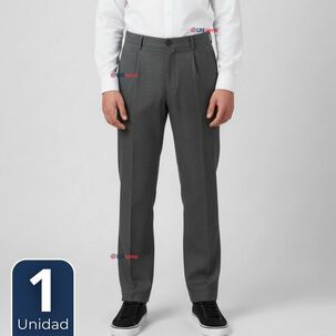 Pantal&oacute;n Escolar Colegio Cl&aacute;sico Gris Ni&ntilde;o Juvenil