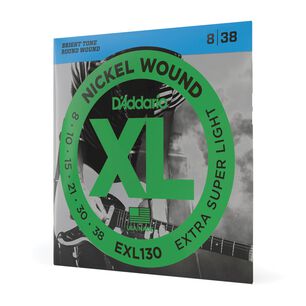 Set Cuerdas Guitarra El&eacute;ctrica 08-38 Exl130 Daddario