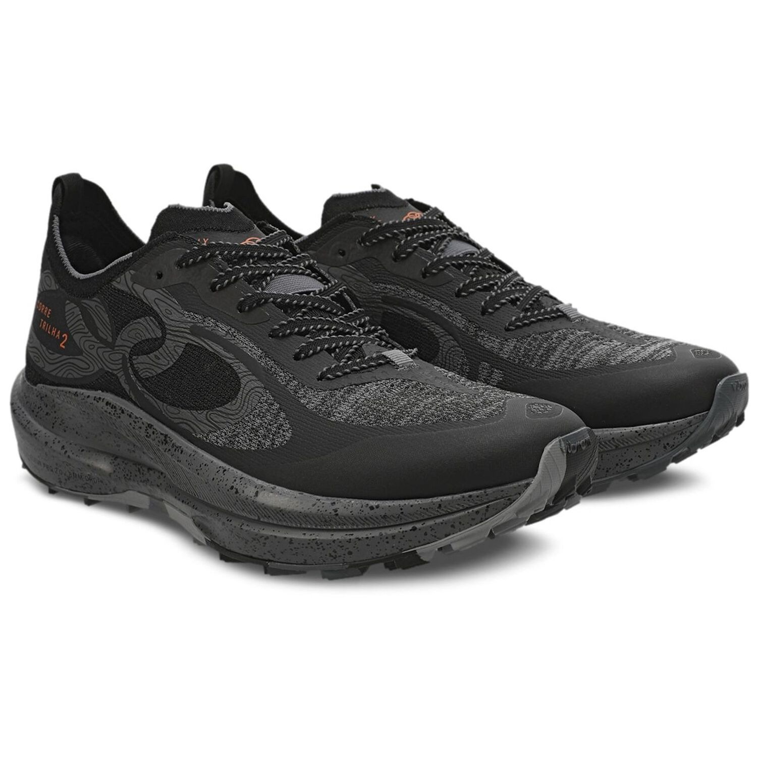 Zapatilla Trail Running Hombre Corre Trilha 2 Negro image number 1.0