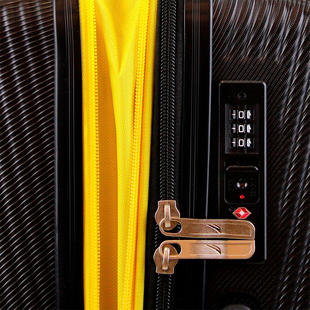 Maleta De Cabina Nautica S 10kg Bahamas Negra image number 3.0