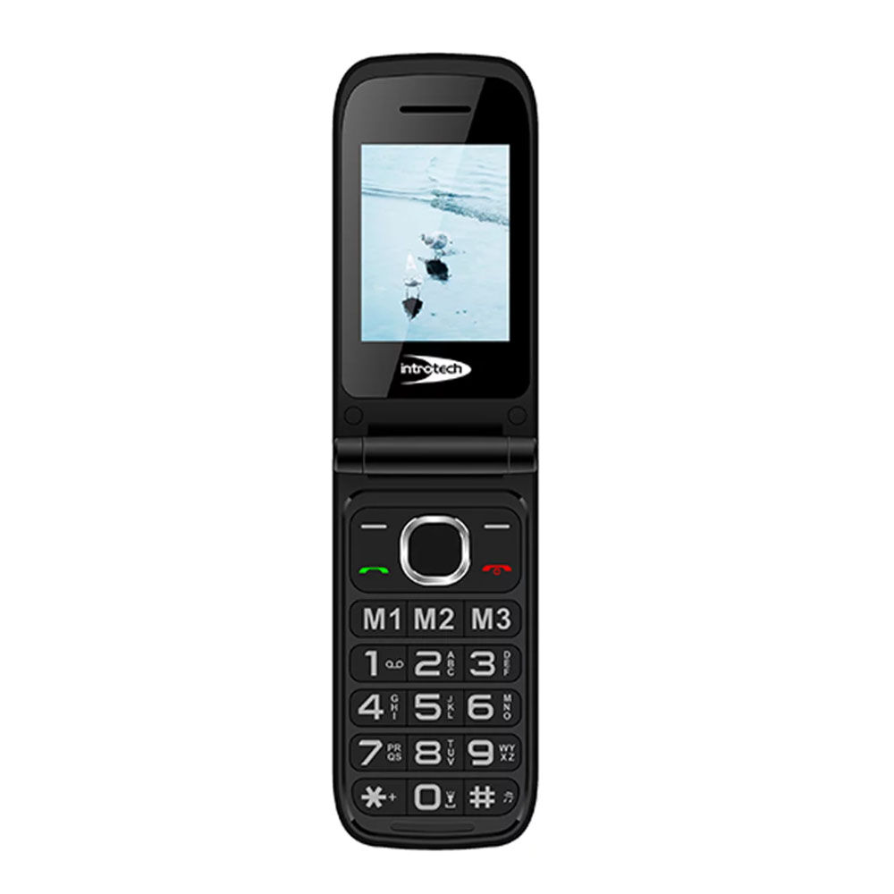 Telefono Senior Introtech 4g Clamshell Rojo image number 1.0