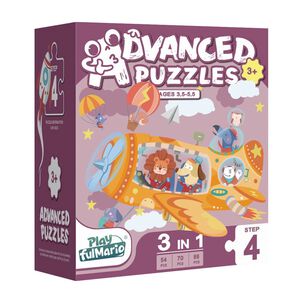 Puzzles Deluxe Preescolar 3 Pasos Nobel Gift