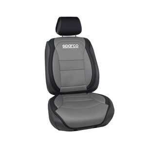 Funda Cubre Asiento Auto Individual Gris Sparco Universal