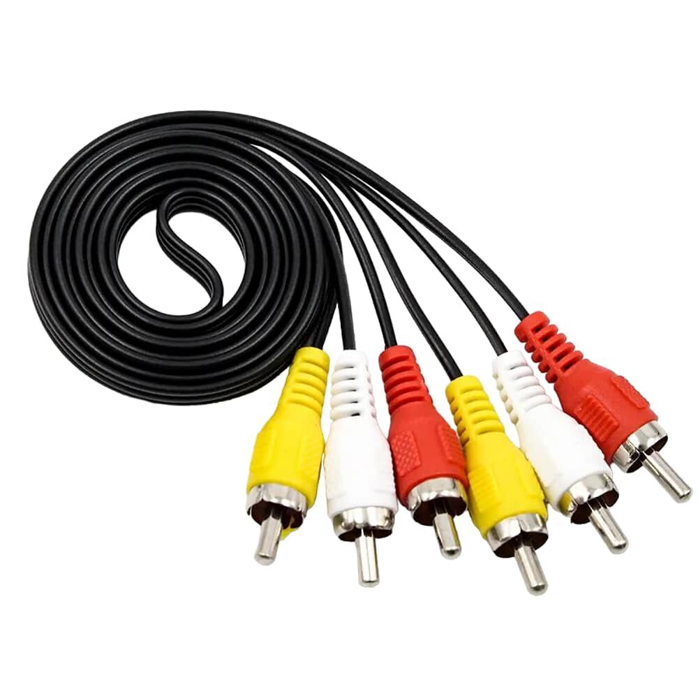 Cable De Audio Y Video (3x3) Rca/rca 1.8mt Ulink Deluxe Line image number 1.0