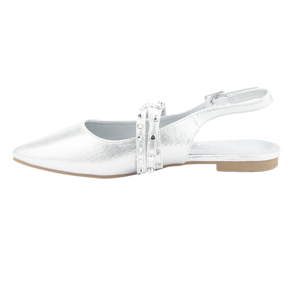 Ballerina Chalada Mujer Maris-6 Plateado Casual image number 1.0