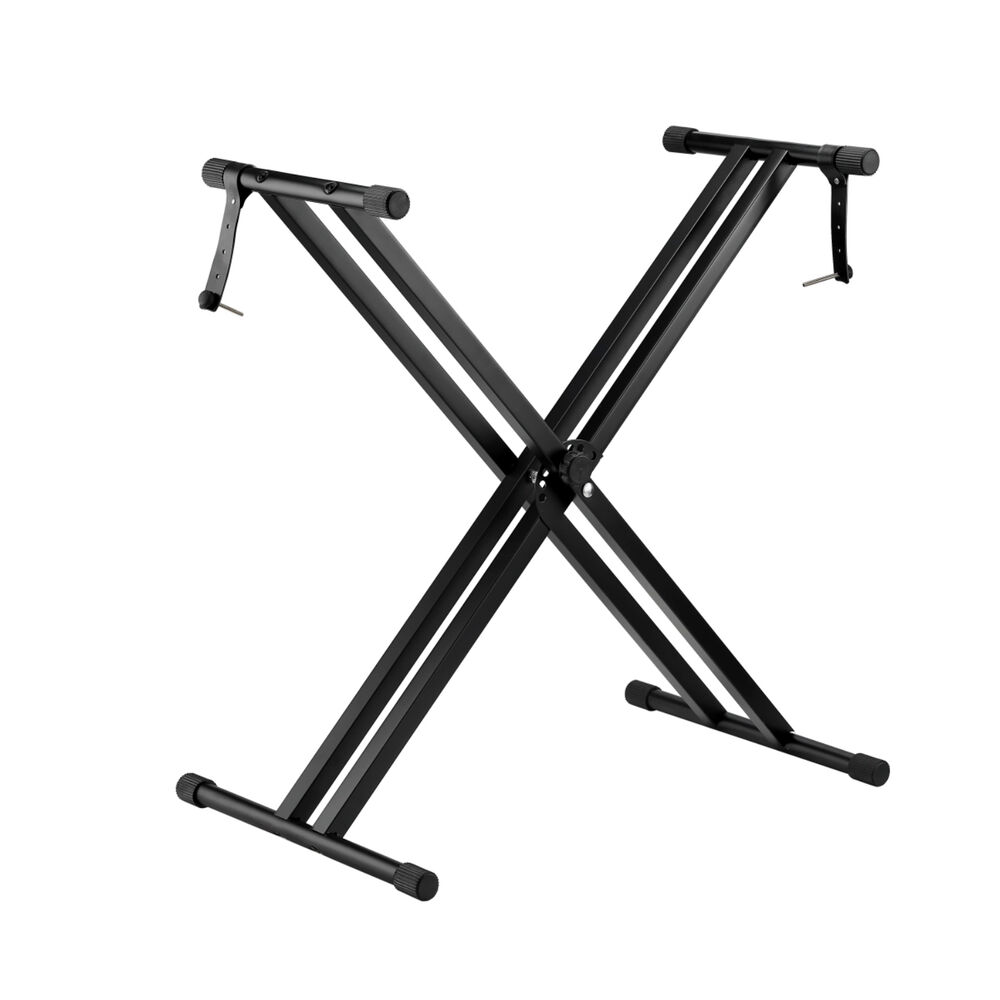 Atril Doble Forma X Metal Para Teclados Musicales - Ps image number 0.0