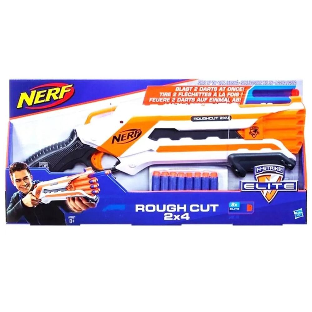 Juguete Nerf N-strike Rough Cut Con Dardos Infantil image number 2.0