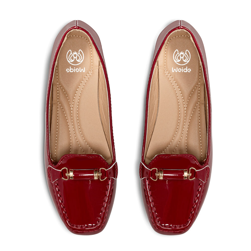 Mocasin Casual Mujer Vintage Charol Plano Weide You509 image number 5.0