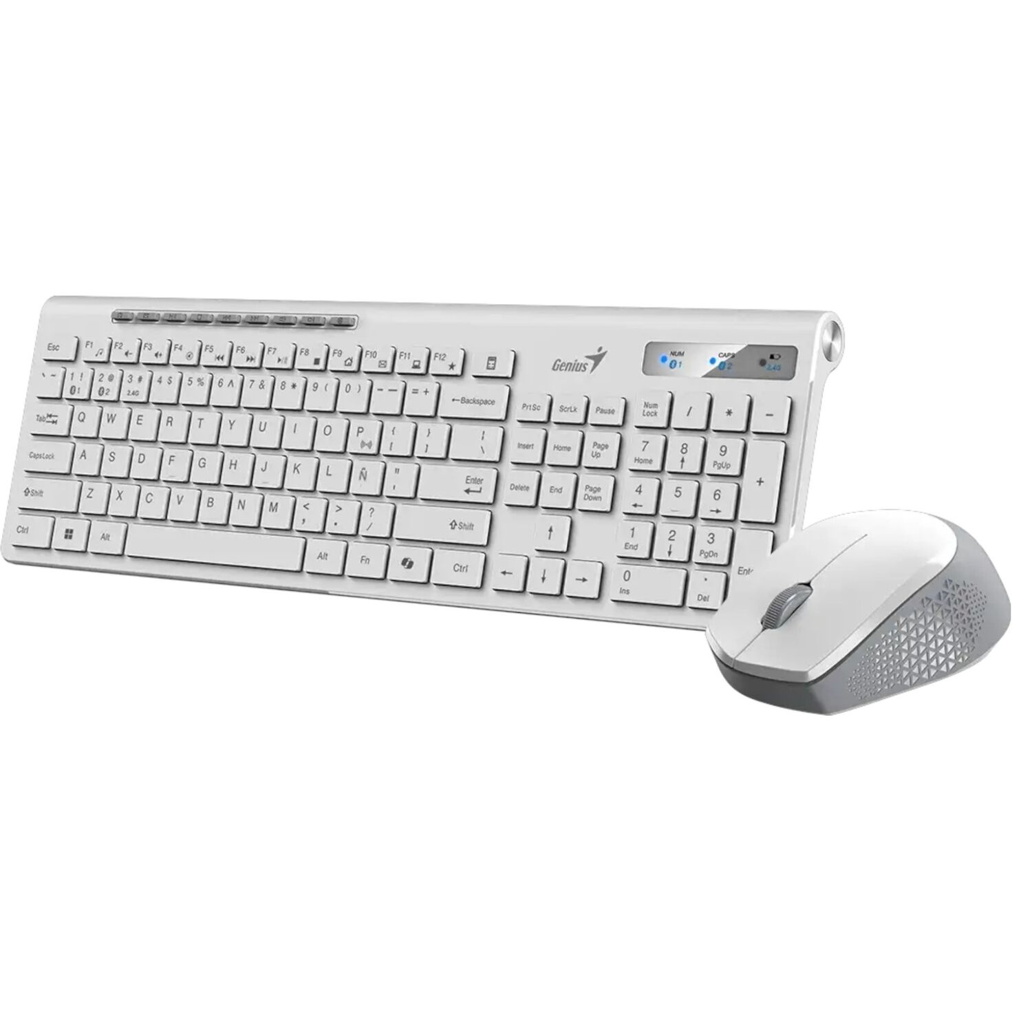 Teclado Y Mouse Dual Wireless Bluetooth + Usb 2g Copilot Ai image number 0.0