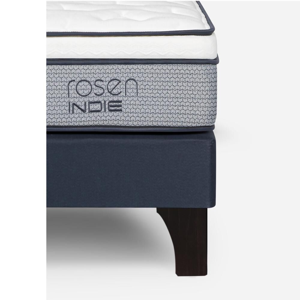 Cama Europea Rosen Indie / 2 Plazas / Base Normal image number 3.0