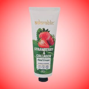 Adorable Crema De Manos Frutilla & Col&aacute;geno 100 Gr