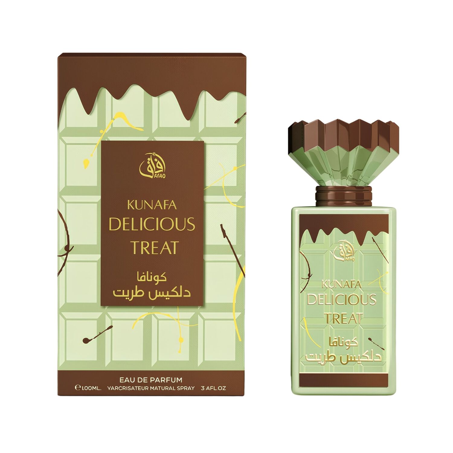 Afaq Kunafa Delicious Treat Edp 100 Ml image number 0.0