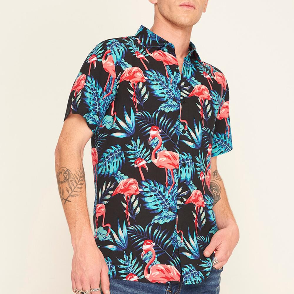 Camisa Manga Corta Hombre Rolly Go image number 0.0