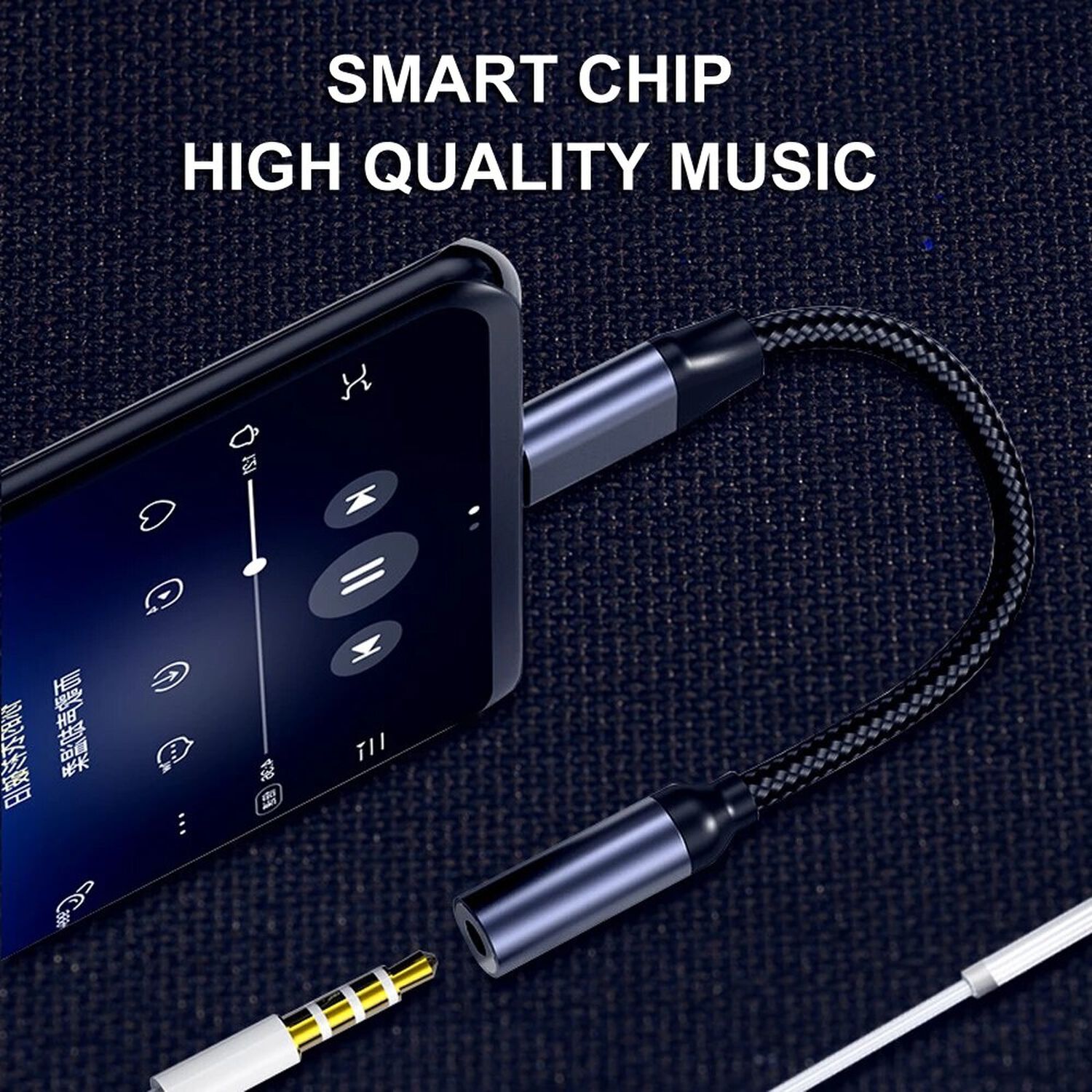 Adaptador Usb-c Para Audifonos Jack 3.5mm Premium Audio image number 4.0
