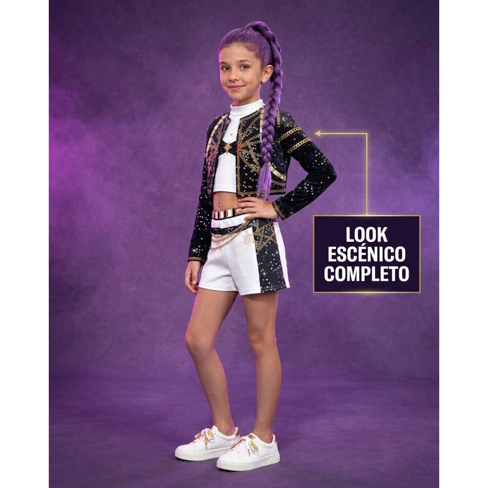 Disfraz Kpop Guerreras K-pop Rumi Mira Zoey Huntrix Para Ni&ntilde;as image number 1.0