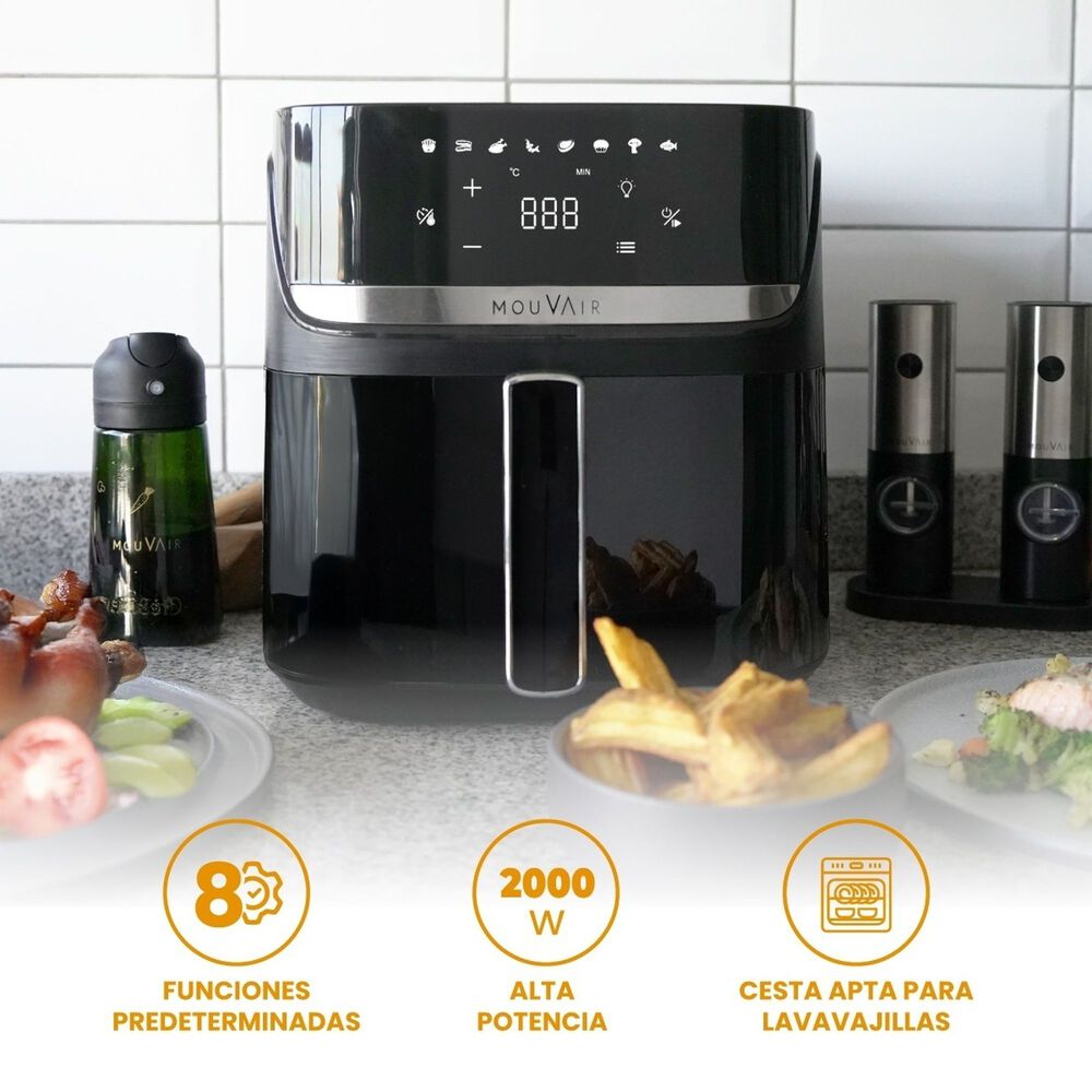 Freidora De Aire Mouvair Supreme 8l image number 2.0