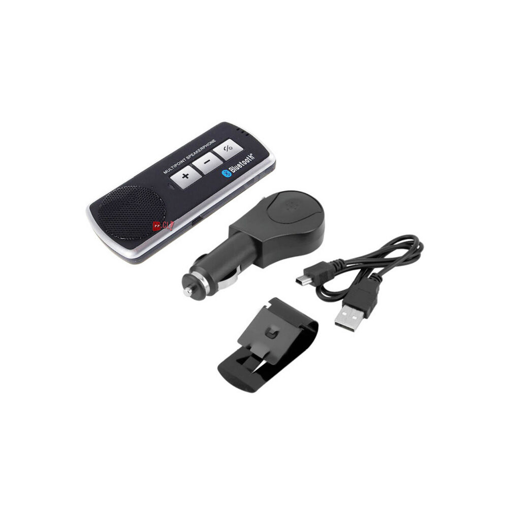 Manos Libres Bluetooth Multipunto Parlante Para Auto - Ps image number 1.0