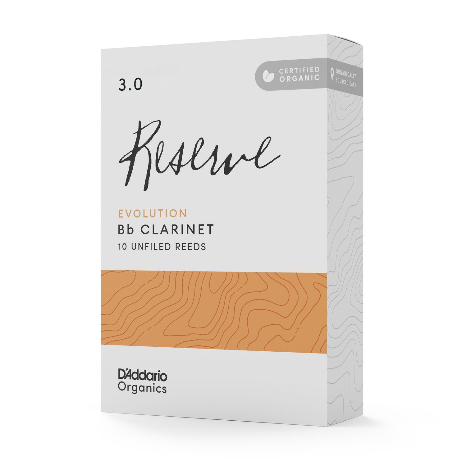 Ca&ntilde;as Clarinete Bb 3.0 Organic Reserve Pack 10 Daddario image number 1.0