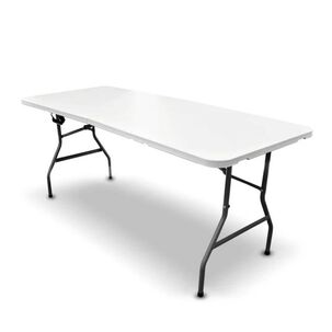 Mesa Plegable 244x75x74 Cm Tipo Maleta