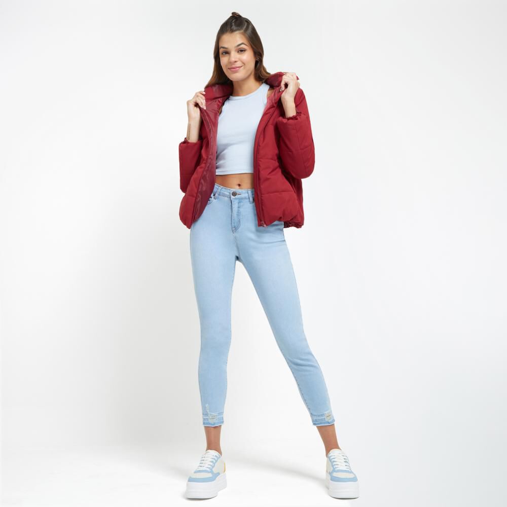 Jeans Rotura En Basta Tiro Alto Super Skinny Mujer Freedom image number 1.0