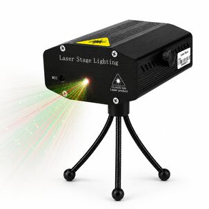 Luces Laser Para Fiestas Rgb Con Sensor R&iacute;tmico