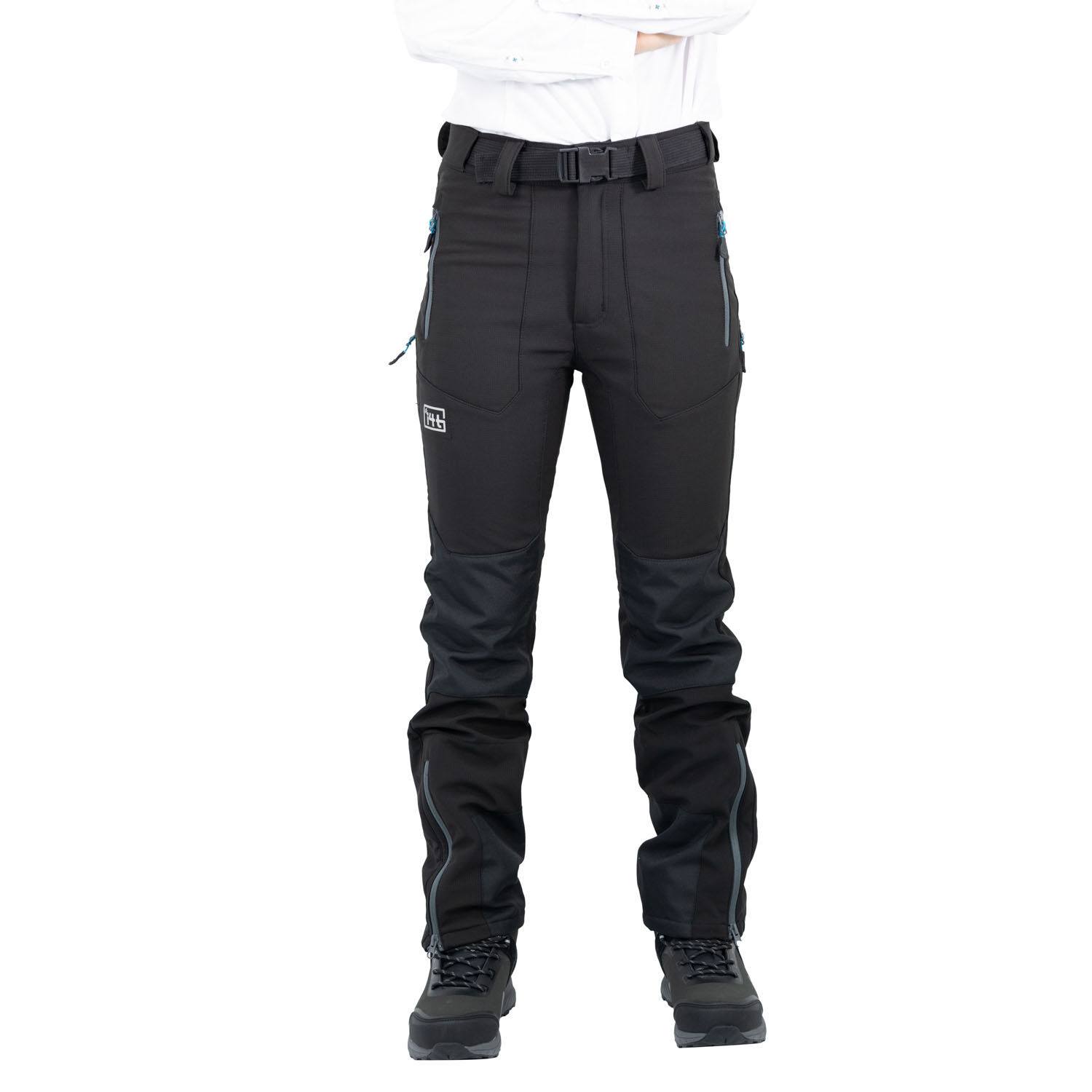 Pantal&oacute;n T&eacute;rmico Hw Wolverine Antiacido Negro Mujer image number 0.0
