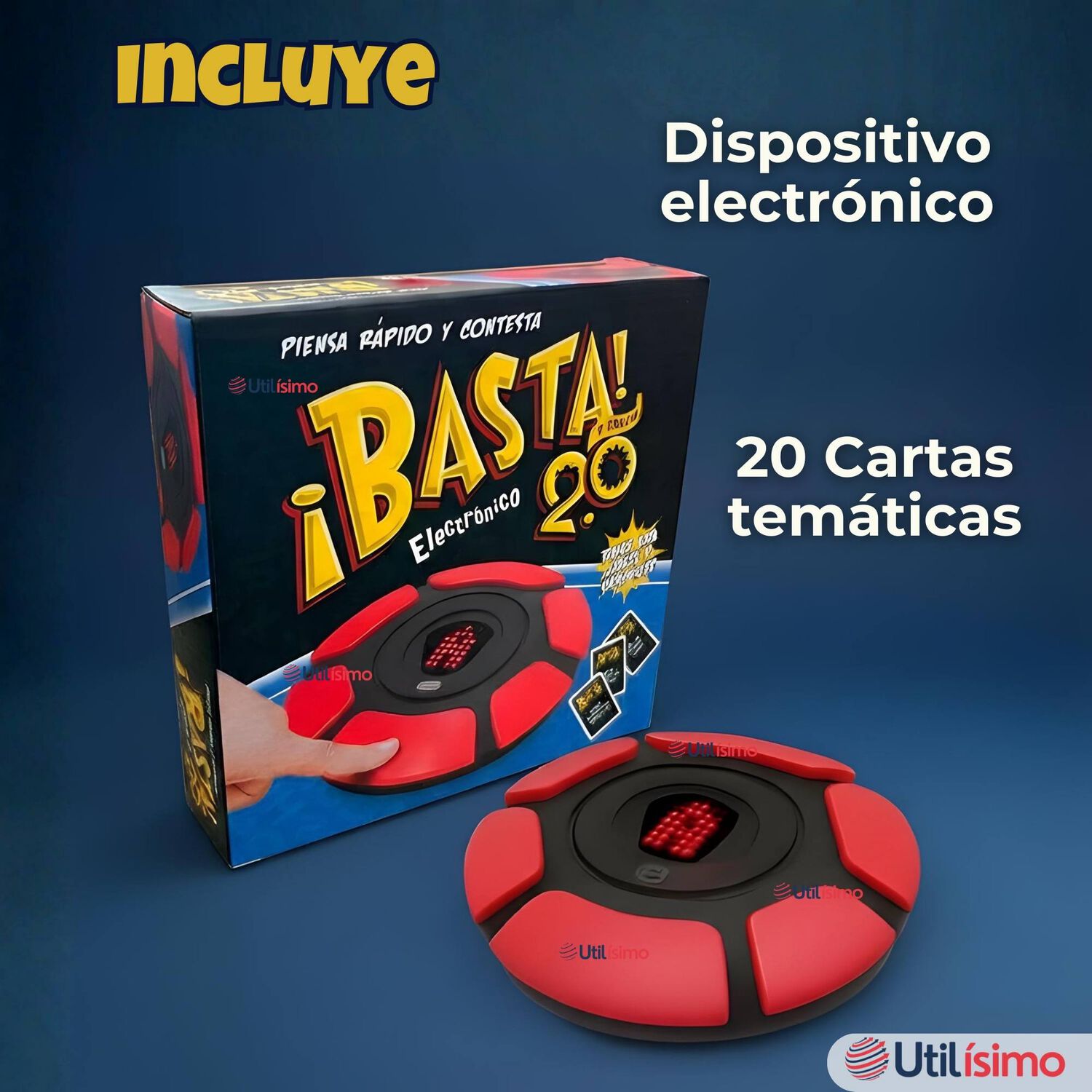 Basta Electr&oacute;nico 2.0 Juego De Mesa Espa&ntilde;ol- Familiar image number 8.0